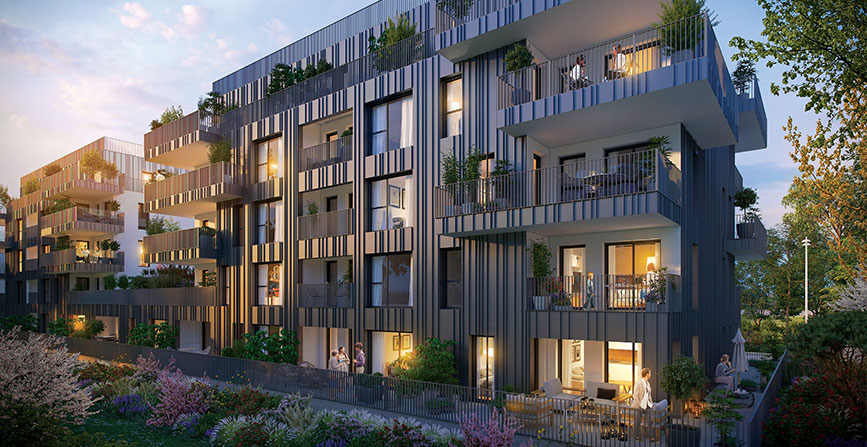 Programme immobilier SOEN à Aix-Les-Bains par Constructa